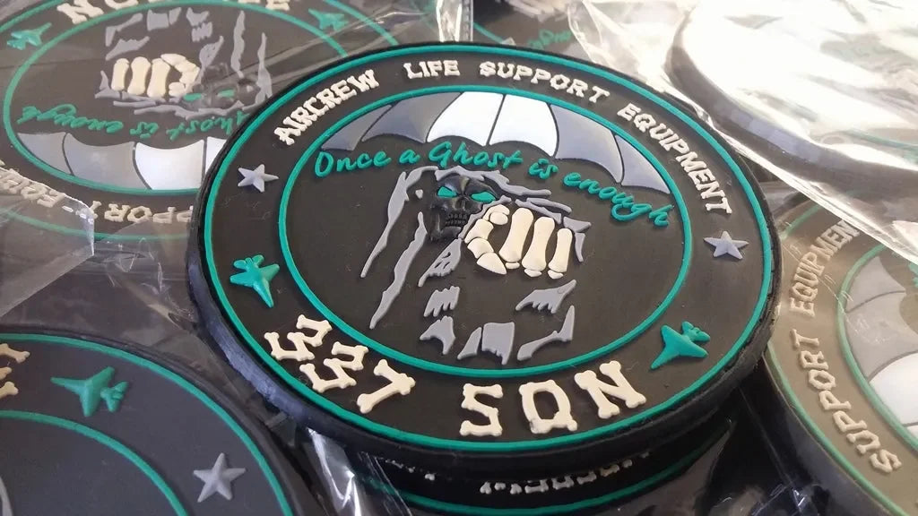 337 SQUADRON - GREEK HELLENIC AIR FORCE - AIRCREW LIFE SUPPORT EQUIPMENT - PVCPATCHWORLD.STORE