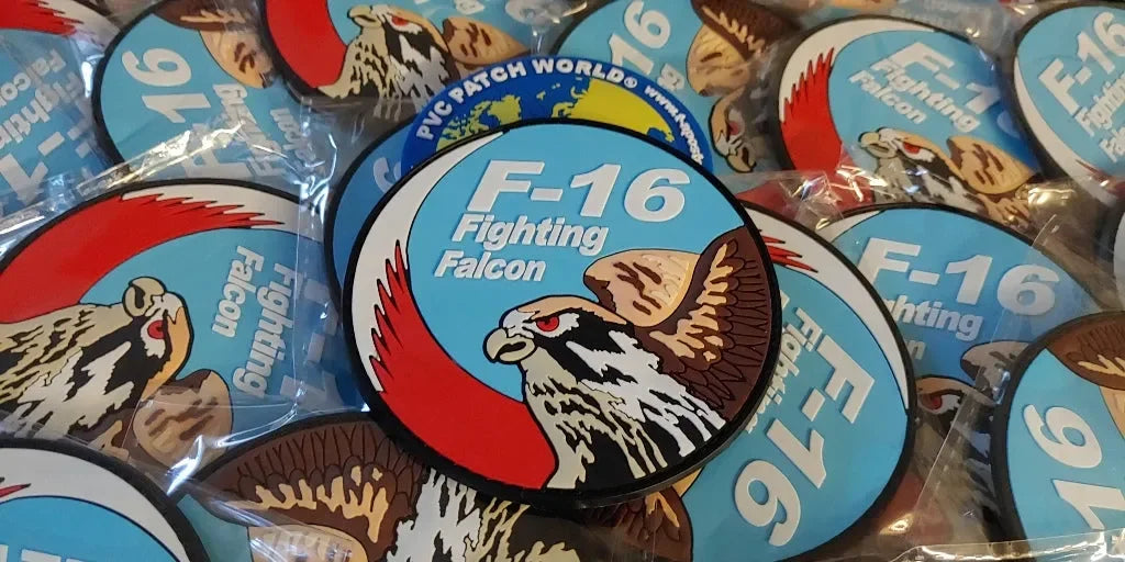 BAHRAIN F-16 FIGHTING FALCON (COLORED) - PVCPATCHWORLD.STORE