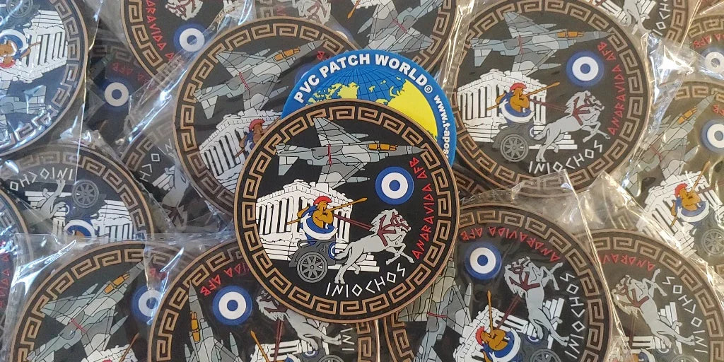 INIOCHOS 2025 - Hellenic Air Force - OFFICIAL EXERCISE PATCH - PVCPATCHWORLD.STORE