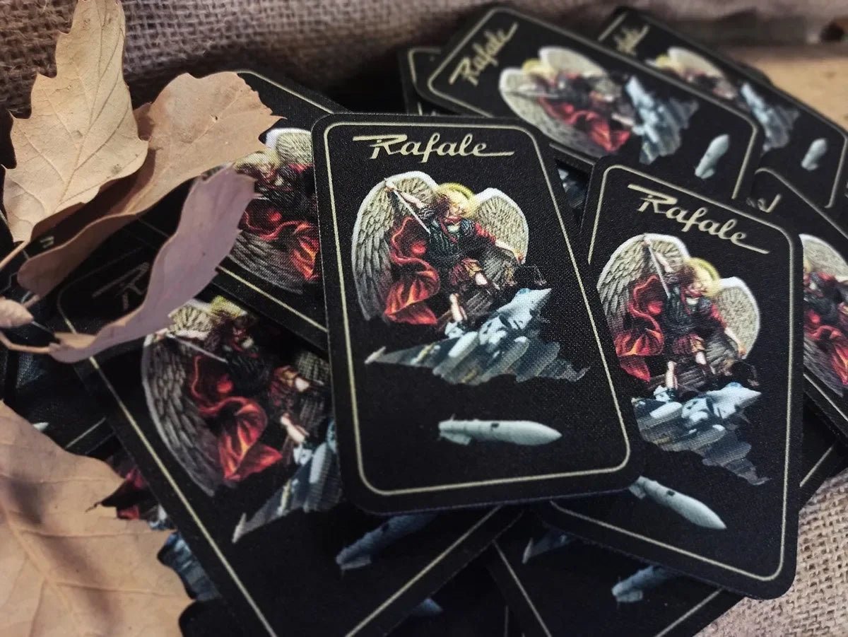 RAFALE - HELLENIC AIR FORCE - NEW GENERATION FABRIC - COLLECTIBLE PATCH - PVCPATCHWORLD.STORE