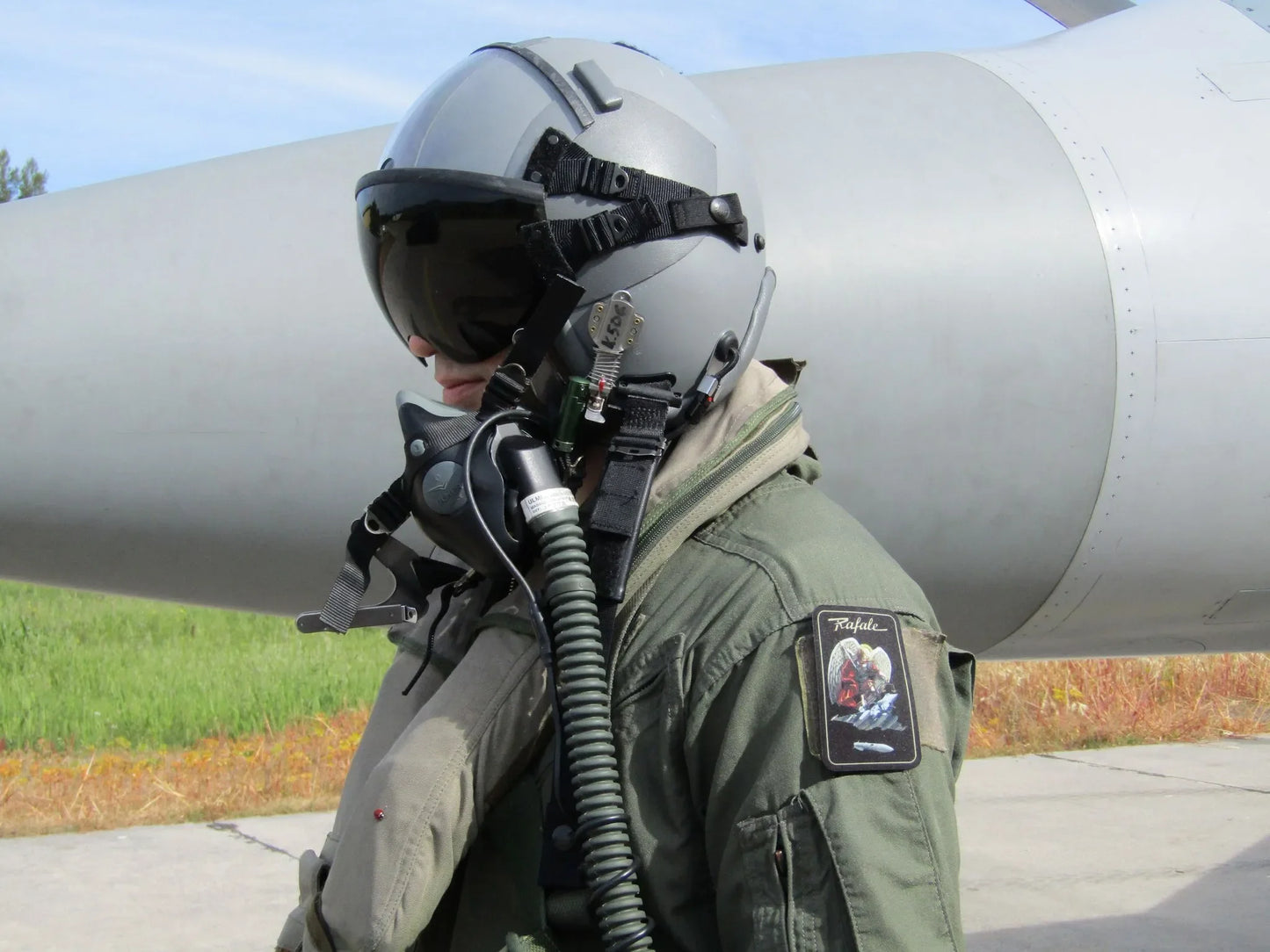 RAFALE - HELLENIC AIR FORCE - NEW GENERATION FABRIC - COLLECTIBLE PATCH - PVCPATCHWORLD.STORE