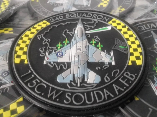 340 SQUADRON & 115 CW SOUDA AFB - PVCPATCHWORLD.STORE