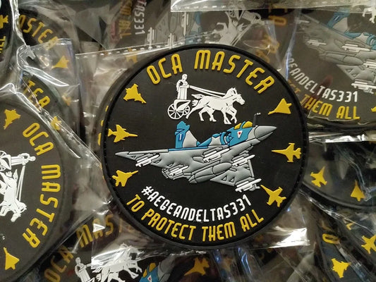 331ST FIGHTER SQN “THESEUS” - INIOCHOS 2021 – OFFICIAL PATCH - PVCPATCHWORLD.STORE