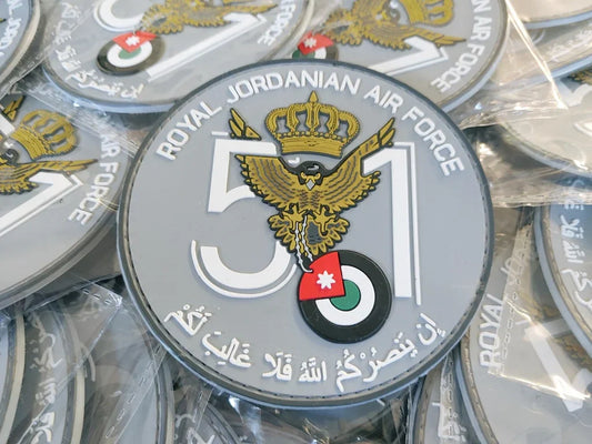 F-16 Jordanian Royal Air Force - PVCPATCHWORLD.STORE