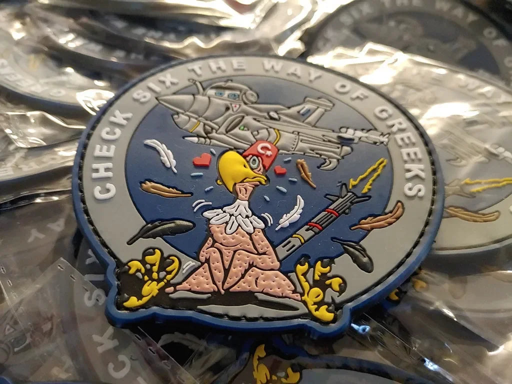 RAFALE - CHECK SIX - 3D PVC PATCH - VOL 2 - PVCPATCHWORLD.STORE