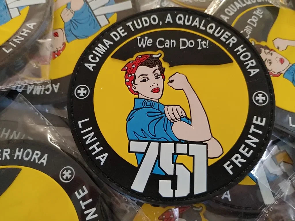 751 SQN PORTUGAL - LINHA FRENTE - Can We Do It! - PVCPATCHWORLD.STORE