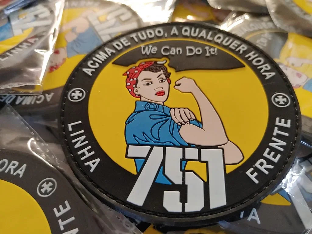 751 SQN PORTUGAL - LINHA FRENTE - Can We Do It! - PVCPATCHWORLD.STORE