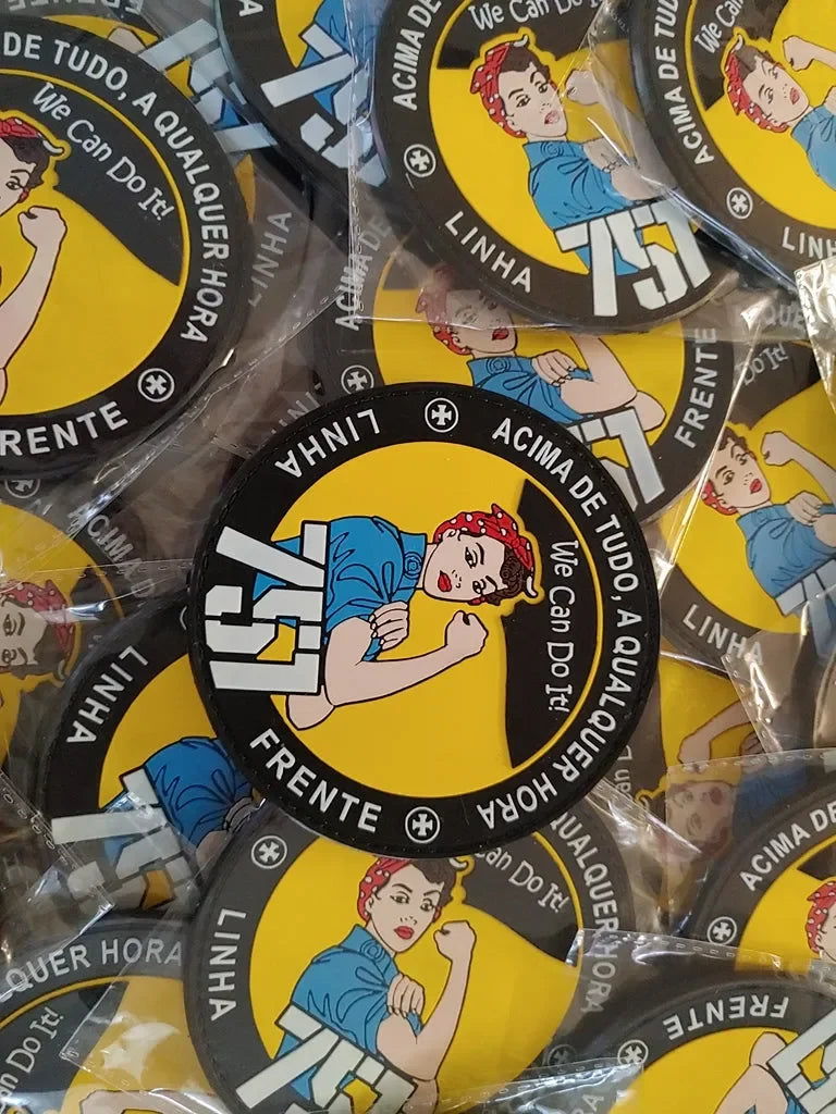 751 SQN PORTUGAL - LINHA FRENTE - Can We Do It! - PVCPATCHWORLD.STORE