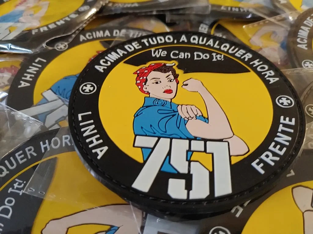 751 SQN PORTUGAL - LINHA FRENTE - Can We Do It! - PVCPATCHWORLD.STORE