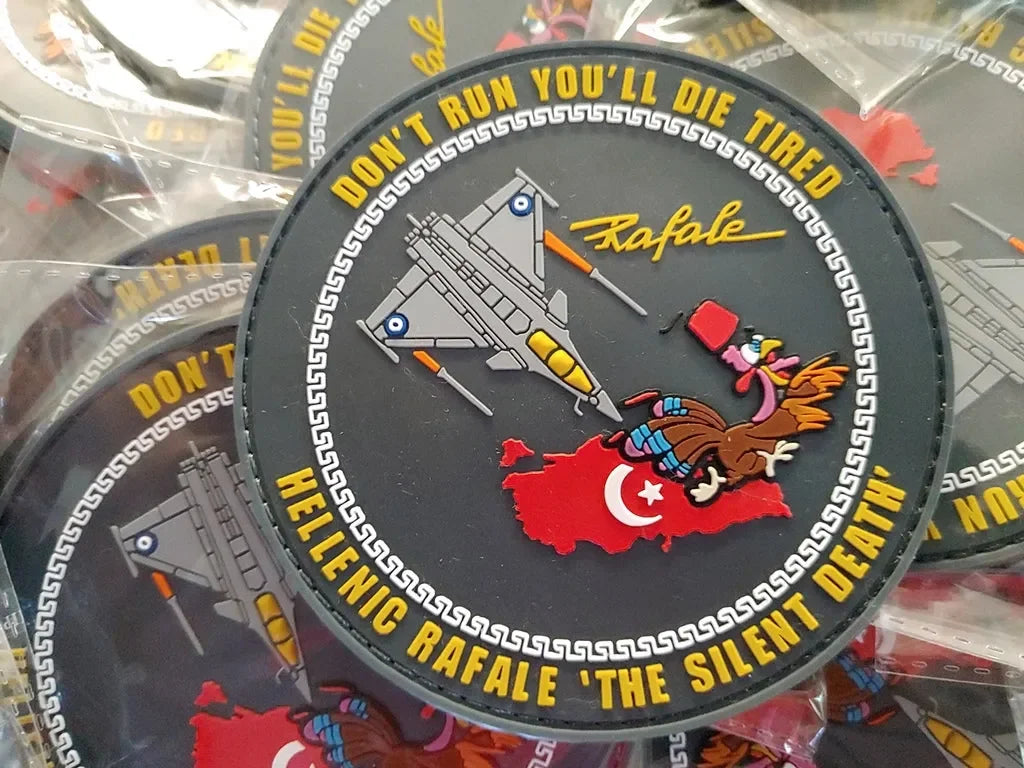 RAFALE - DONT'T RUN YOU'LL D... TIRED - 3D PVC&nbsp; - PVCPATCHWORLD.STORE