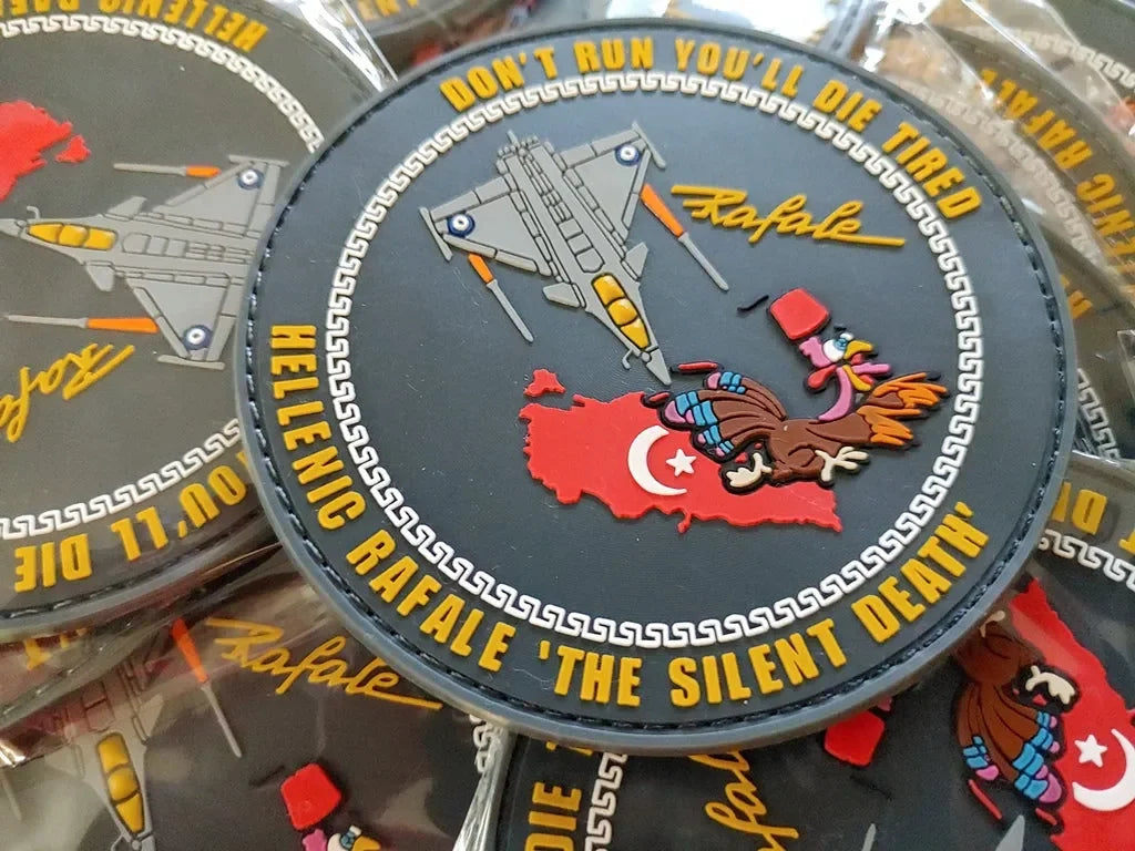 RAFALE - DONT'T RUN YOU'LL D... TIRED - 3D PVC&nbsp; - PVCPATCHWORLD.STORE
