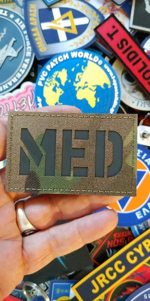 REFLECTIVE – IR - MED LASER CUT PATCH – MULTICAM COLOR - PVCPATCHWORLD.STORE