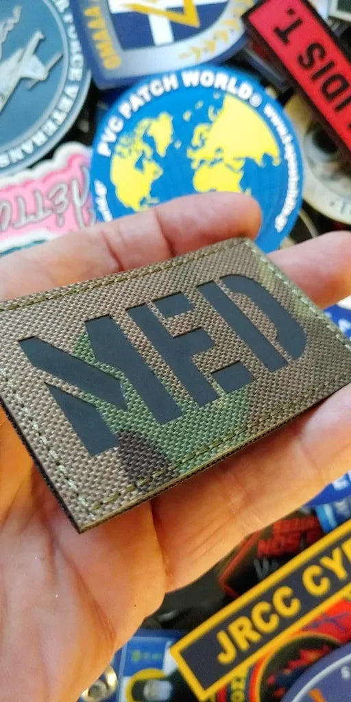 REFLECTIVE – IR - MED LASER CUT PATCH – MULTICAM COLOR - PVCPATCHWORLD.STORE