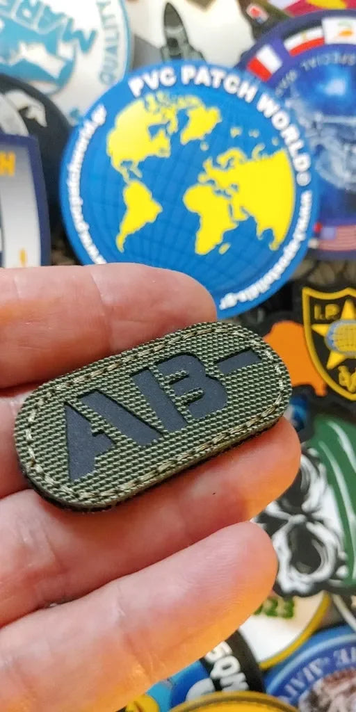 IR (INFRARED) - AB- NEGATIVE BLOOD GROUP PATCH - PVCPATCHWORLD.STORE