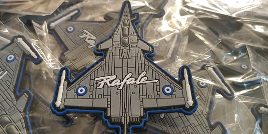 RAFALE SILHOUETTE - 3D PVC PATCH - PVCPATCHWORLD.STORE