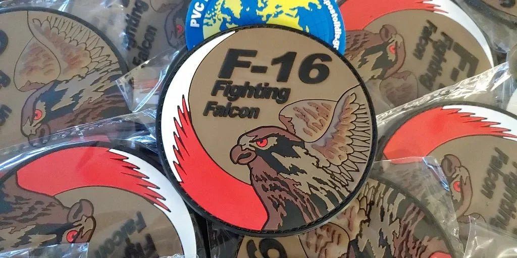 BAHRAIN F-16 FIGHTING FALCON (LOW VISIBILITY) - PVCPATCHWORLD.STORE