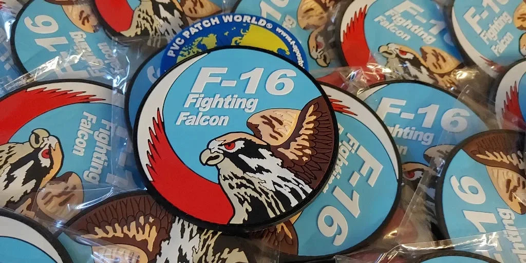 BAHRAIN F-16 FIGHTING FALCON (COLORED) - PVCPATCHWORLD.STORE
