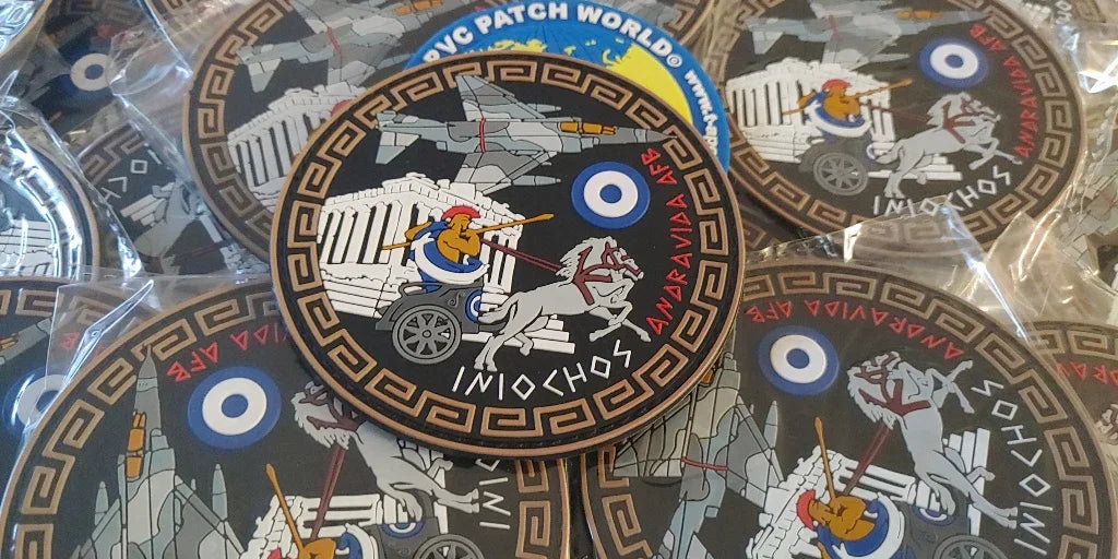 INIOCHOS 2025 - Hellenic Air Force - OFFICIAL EXERCISE PATCH - PVCPATCHWORLD.STORE