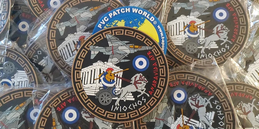 INIOCHOS 2025 - Hellenic Air Force - OFFICIAL EXERCISE PATCH - PVCPATCHWORLD.STORE