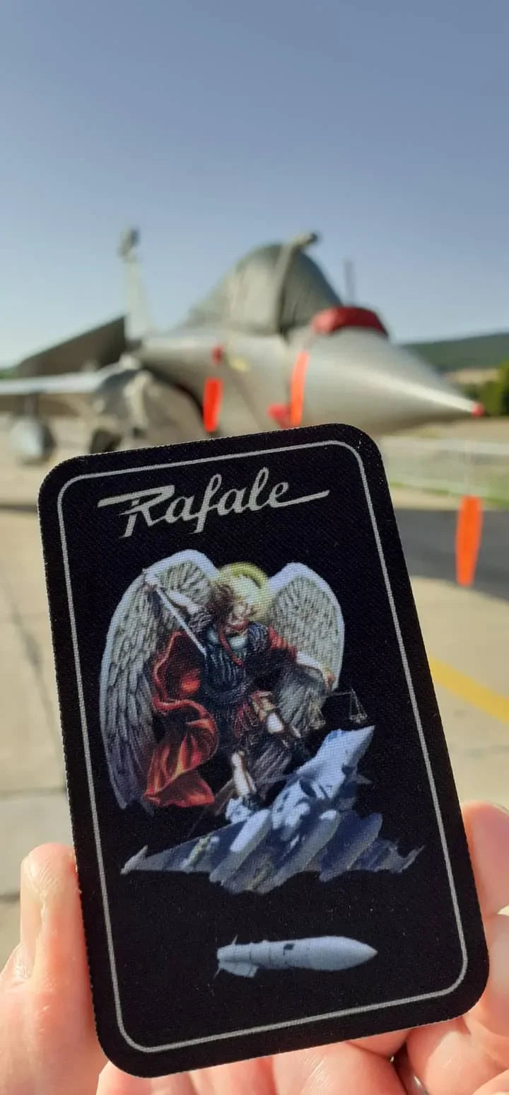 RAFALE - HELLENIC AIR FORCE - NEW GENERATION FABRIC - COLLECTIBLE PATCH - PVCPATCHWORLD.STORE