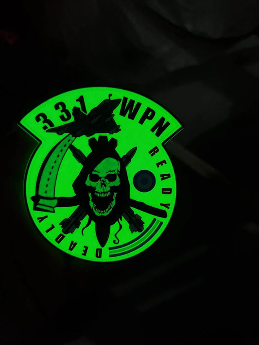 331 WPN - DEADLY READY - HELLENIC AIRFORCE - PVCPATCHWORLD.STORE
