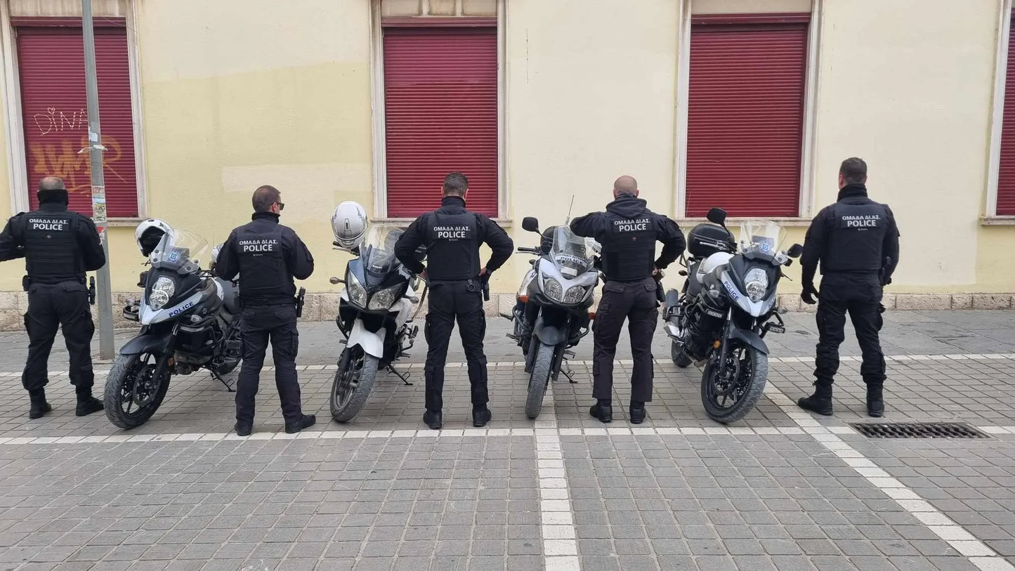 ΣΗΜΑ ΟΜΑΔΑ ΔΙ.ΑΣ - DI.AS TEAM - POLICE - WITH REFLECTIVE LOGO VEST CARRIER - PVCPATCHWORLD.STORE